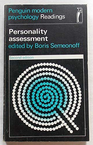 Beispielbild fr Personality Assessment (Modern Psychology) zum Verkauf von AwesomeBooks