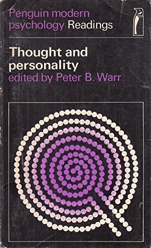 Stock image for Thought and Person for sale by Better World Books