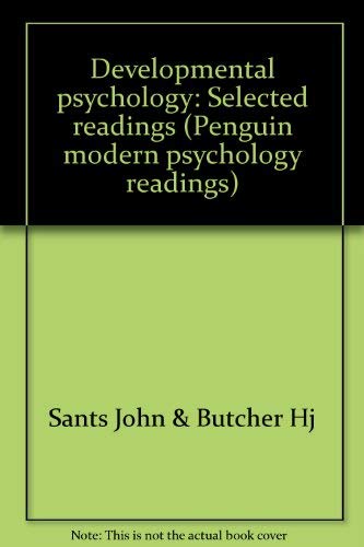 Stock image for Developmental psychology: Selected readings (Penguin modern psychology readings) for sale by AwesomeBooks