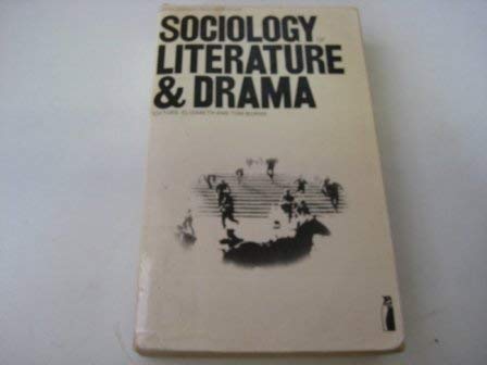Beispielbild fr Sociology of literature and drama: Selected readings (Penguin modern sociology readings) zum Verkauf von Rosario Beach Rare Books