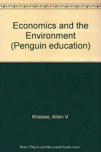 Stock image for Economics and the Environment (Penguin education) for sale by Ergodebooks