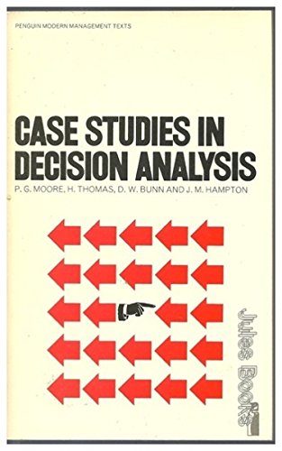 Imagen de archivo de Case studies in decision analysis (Penguin modern management texts) a la venta por Book House in Dinkytown, IOBA