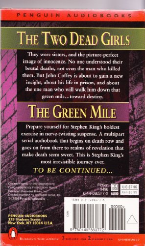 Imagen de archivo de The Green Mile: The Two Dead Girls a la venta por The Yard Sale Store