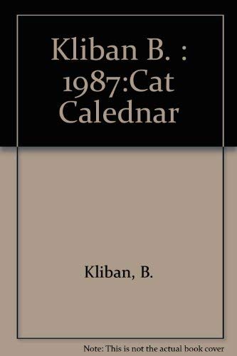 9780140889819: Cat Calendar 1987