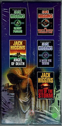 Beispielbild fr THE CLASSIC JACK HIGGINS COLLECTION OF 5 BOOKS BOX SET ; BLOODY PASSAGE, ANGEL OF DEATH, THE WHITE HOUSE CONNECTION. EYE OF THE STORM AND A GAME FOR HEROES RRP £35.99 zum Verkauf von WorldofBooks