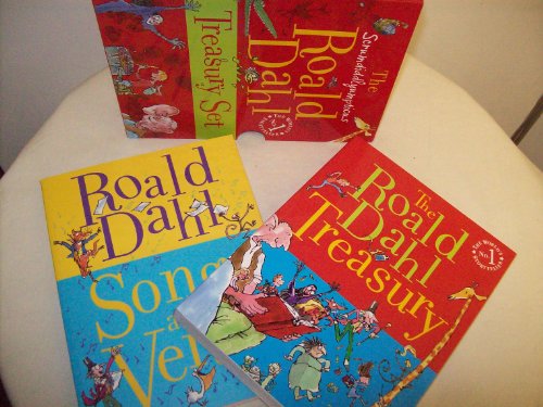 Stock image for THE SCRUMDIDDLYUMPTIOUS ROALD DAHL TREASURY SET for sale by WorldofBooks
