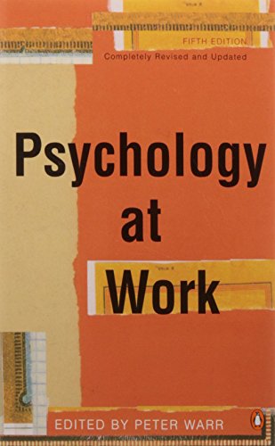 Imagen de archivo de Psychology at Work a la venta por AwesomeBooks