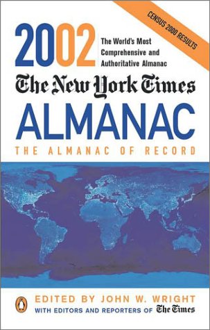 Imagen de archivo de The New York Times 2002 Almanac a la venta por Hastings of Coral Springs