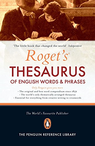 Roget`s Thesaurus of English Words & Phrases