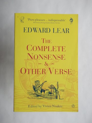 Stock image for The Complete Nonsense and Other Verse (Penguin Classics) for sale by AwesomeBooks