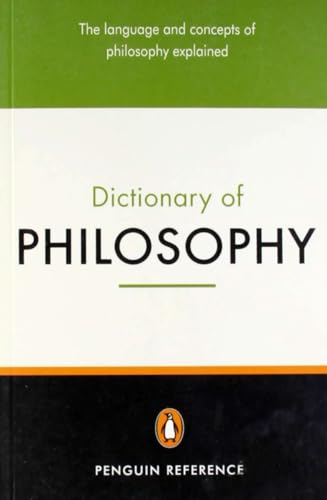 9780141018409: The Penguin Dictionary of Philosophy (Penguin Reference)
