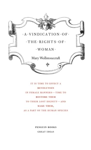 Stock image for Great Ideas Vindication of the Rights of Women (Penguin Great Ideas) for sale by The Maryland Book Bank