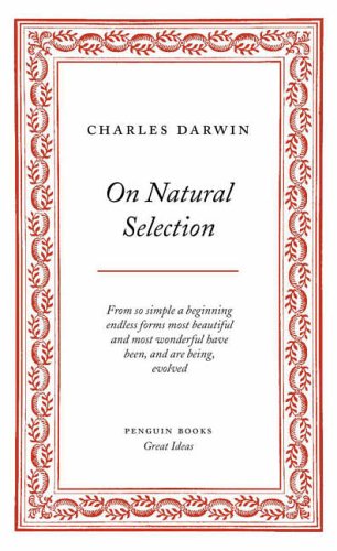 Stock image for On Natural Selection for sale by Blackwell's