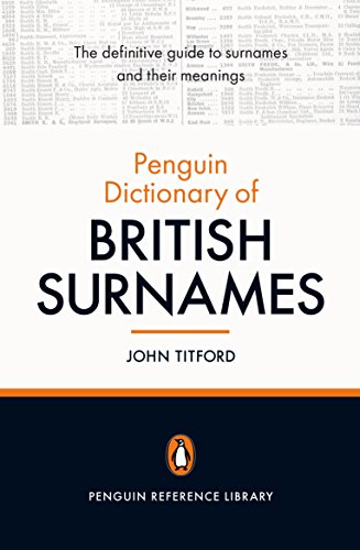 Beispielbild fr The Penguin Dictionary of British Surnames zum Verkauf von WorldofBooks
