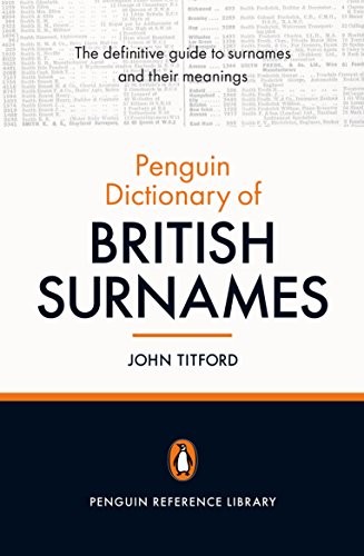 Stock image for The Penguin Dictionary of British Surnames for sale by WorldofBooks