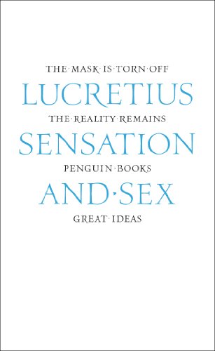 Beispielbild fr Sensation and Sex (Penguin Great Ideas) zum Verkauf von WorldofBooks