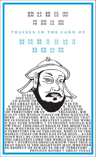 Beispielbild fr Travels in the Land of Kubilai Khan (Penguin Great Ideas) zum Verkauf von Anybook.com