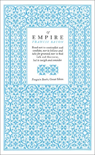 Stock image for Of Empire (Penguin Great Ideas) for sale by AwesomeBooks