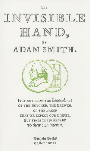 9780141042541: The Invisible Hand (Penguin Great Ideas)