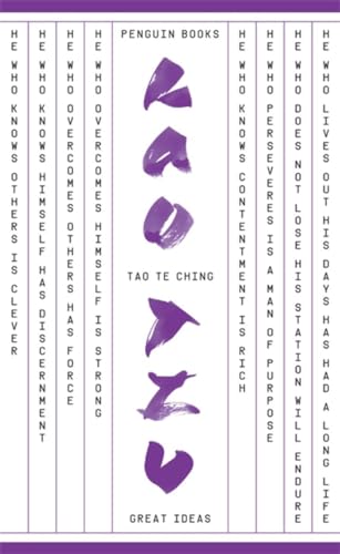 Stock image for Tao Te Ching. Lao Tzu (Great Ideas) for sale by Ergodebooks