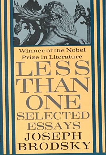 9780141180113: Less Than One: Selected Essays (Penguin Twentieth Century Classics S.)