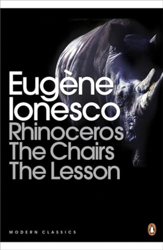 Imagen de archivo de Rhinoceros : The Chairs, the Lesson a la venta por Better World Books