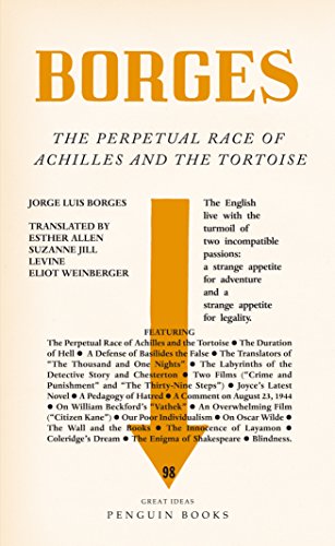 Beispielbild für The Perpetual Race of Achilles and the Tortoise: Jorge Luis Borges (Penguin Great Ideas) zum Verkauf von WorldofBooks