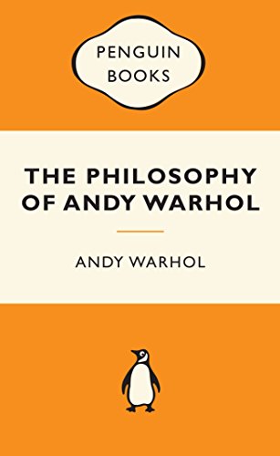 Stock image for The Philosophy of Andy Warhol for sale by HPB-Diamond