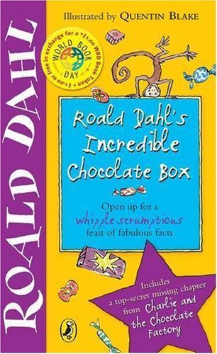 *1st ED* Roald Dahl's Incredible Chocolate Box by Roald Dahl (Paperback, 2005)