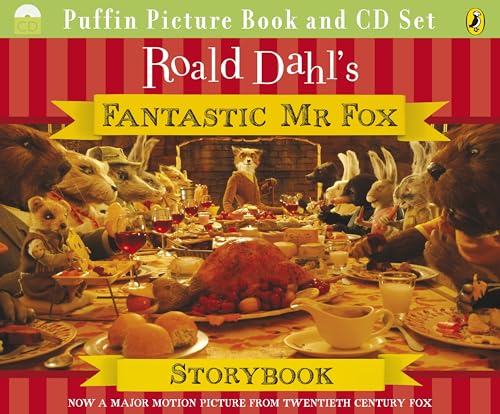 Imagen de archivo de Fantastic Mr Fox Storybook & CD (Fantastic Mr Fox film tie-in) a la venta por WorldofBooks