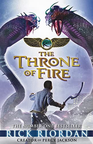 Stock image for The Throne of Fire (The Kane Chronicles Book 2) for sale by AwesomeBooks