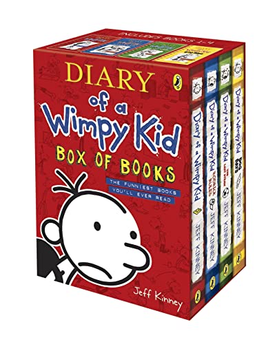 9780141341415: Diary of a Wimpy Kid Box of Books