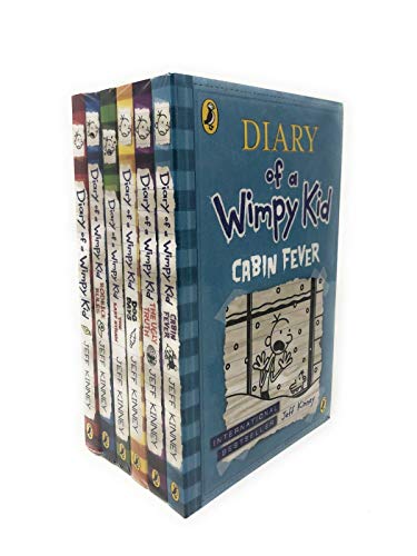 9780141345734: Collection Diary of a Wimpy Kid Lot de 6 livres The Ugly Truth, Dog Days, Do-It-Yourself Book, Diary of A Wimpy Kid, Rodrick Rules, The Last Straw (Wimpy Kid) (en anglais)