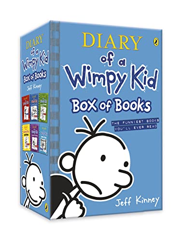 9780141349732: Diary of a Wimpy Kid: Box of Books (books 1-6)