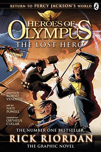 Beispielbild fr The Lost Hero: The Graphic Novel (Heroes of Olympus Book 1) (Heroes of Olympus Graphic Novels, 1) zum Verkauf von WorldofBooks