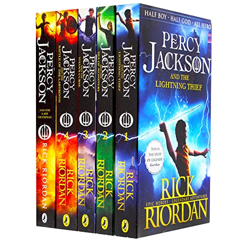 9780141362694: Percy Jackson Book Collection - 5 Books