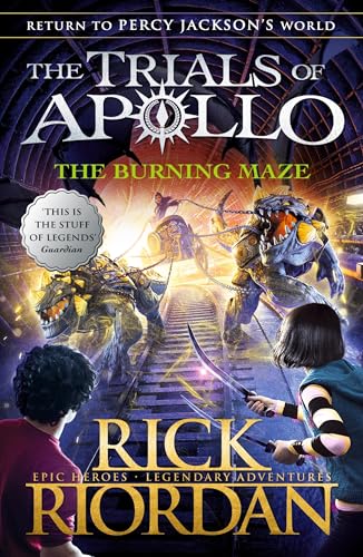 Stock image for The Burning Maze (The Trials of Apollo Book 3) for sale by Front Cover Books