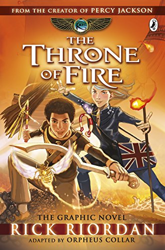 9780141366586: The Throne of Fire: The Graphic Novel (The Kane Chronicles Book 2) (Kane Chronicles Graphic Novels, 2)