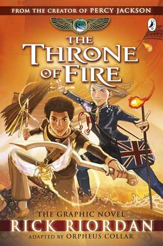 Stock image for The Kane Chronicles: The Throne of Fire: The Graphic Novel for sale by Books Unplugged