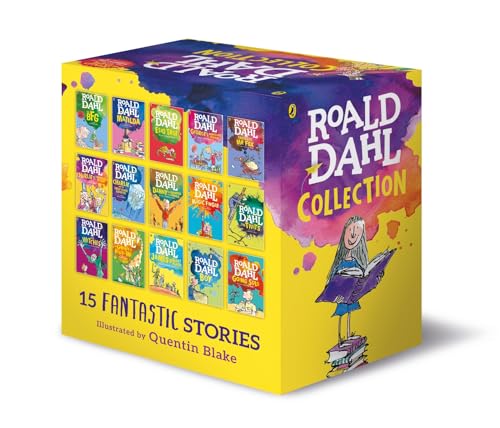 Roald Dahl Collection 15 Fantastic Stories Box Set Including Boy, The BFG,  Matilda and Charlie and the Chocolate Factory da Dahl, Roald: new Paperback  (2016)
