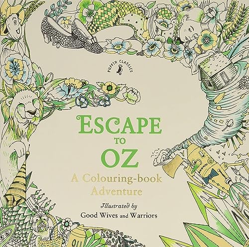 Stock image for Escape to Oz: A Colouring Book Adventure for sale by AwesomeBooks