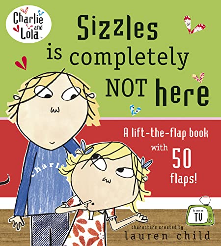 Stock image for Charlie and Lola: Sizzles, Where are You? for sale by WorldofBooks