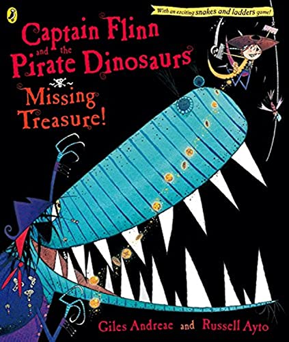 Stock image for Captain Flinn and the Pirate Dinosaurs: Missing Treasure! for sale by WorldofBooks