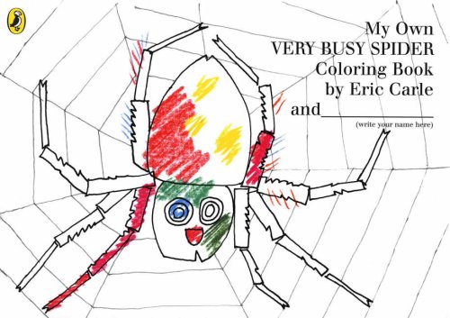 Stock image for My Own Very Busy Spider Colouring Book for sale by WorldofBooks
