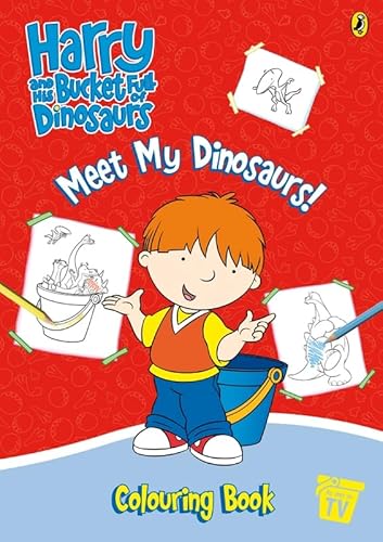 Imagen de archivo de Harry and His Bucket Full of Dinosaurs: Meet My Dinosaurs! Colouring Book (Harry & His Bucket Full of Dinosaurs) a la venta por AwesomeBooks