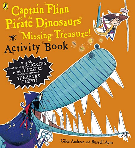 Stock image for Captain Flinn and the Pirate Dinosaurs - Missing Treasure! Activity Book for sale by WorldofBooks