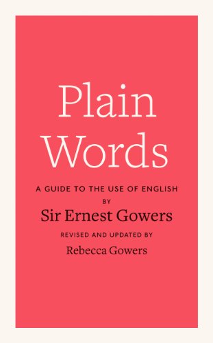 Stock image for Plain Words for sale by WorldofBooks