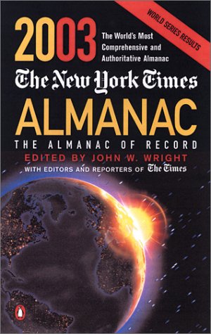 Stock image for The New York Times 2003 Almanac for sale by SecondSale