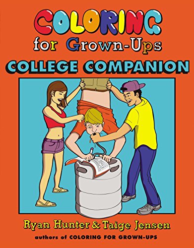 Imagen de archivo de Coloring for Grown-Ups College Companion a la venta por Bellwetherbooks