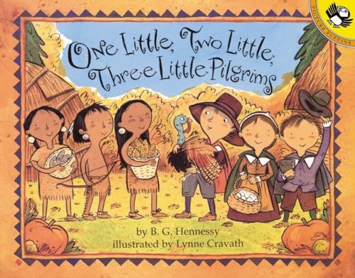 Imagen de archivo de One Little, Two Little, Three Little Pilgrims (Picture Puffin Books) a la venta por Gulf Coast Books